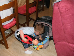 Cédric et son bébé